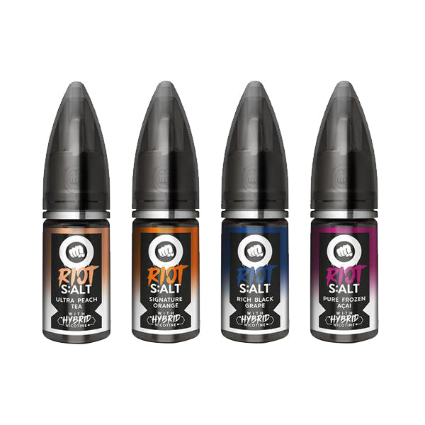 20mg Riot Squad Black Edition Nic Salts 10ml (50VG/50PG)