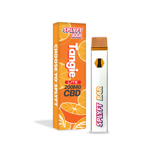 SPLYFT BAR LITE 200mg Full Spectrum CBD Disposable Vape - 12 flavours