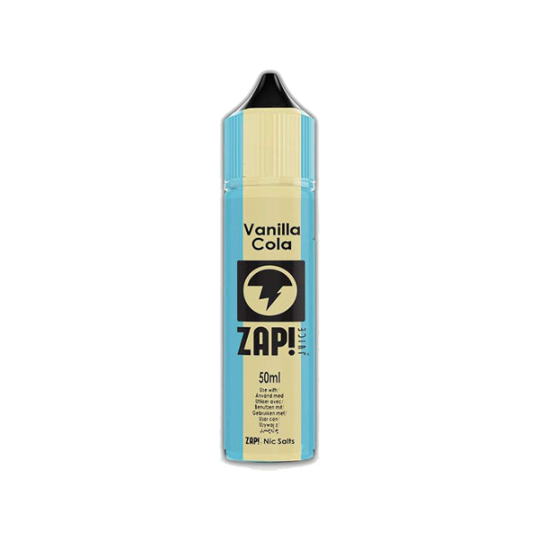 Zap! Juice Vintage Cola 0mg 50ml Shortfill (Free ZAP 18mg Nic Salt)