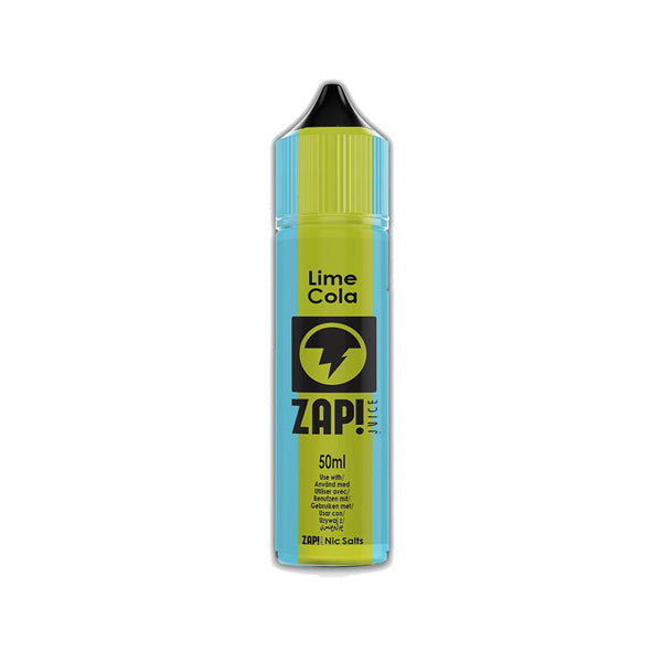 Zap! Juice Vintage Cola 0mg 50ml Shortfill (Free ZAP 18mg Nic Salt)