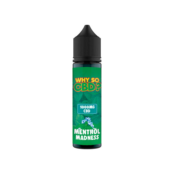 Why So CBD? 1000mg Full Spectrum CBD E-liquid 60ml