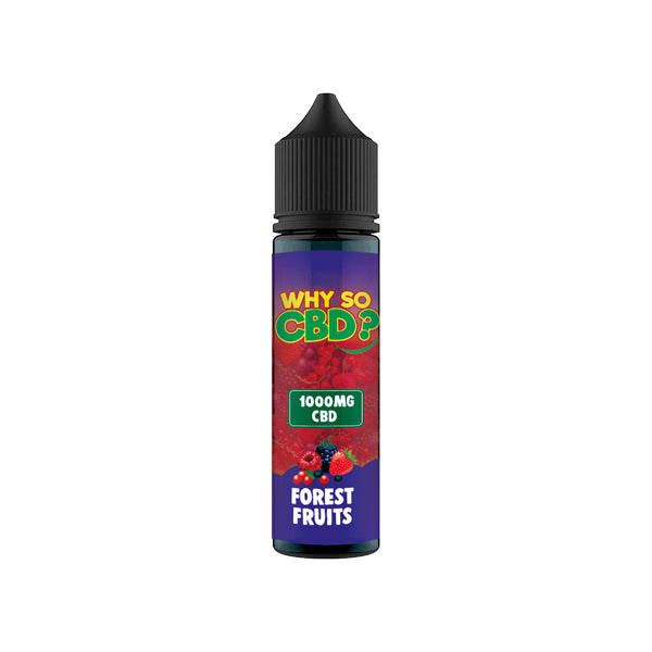 Why So CBD? 1000mg Full Spectrum CBD E-liquid 60ml