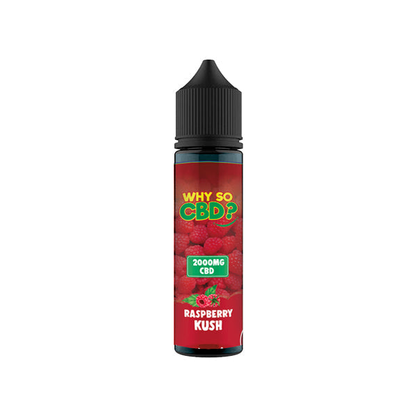 Why So CBD? 2000mg Full Spectrum CBD E-liquid 60ml