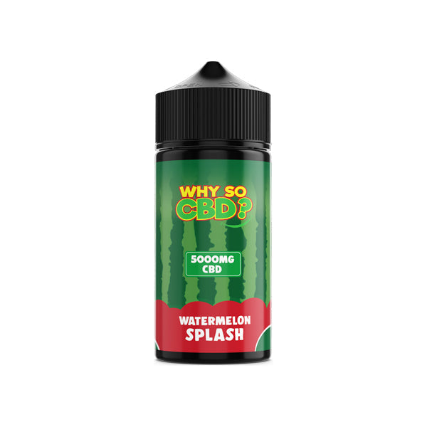 Why So CBD? 5000mg Full Spectrum CBD E-liquid 120ml