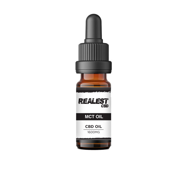 Realest CBD 1600mg CBD 10ml MCT Oil (BUY 1 GET 1 FREE)