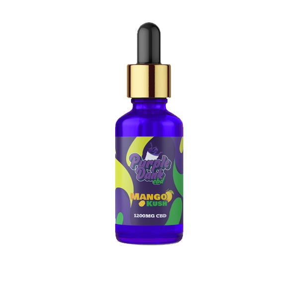 Purple Dank CBD Flavoured CBD Oil 1200mg CBD Oil 30ml (BUY 1 GET 1 FREE)