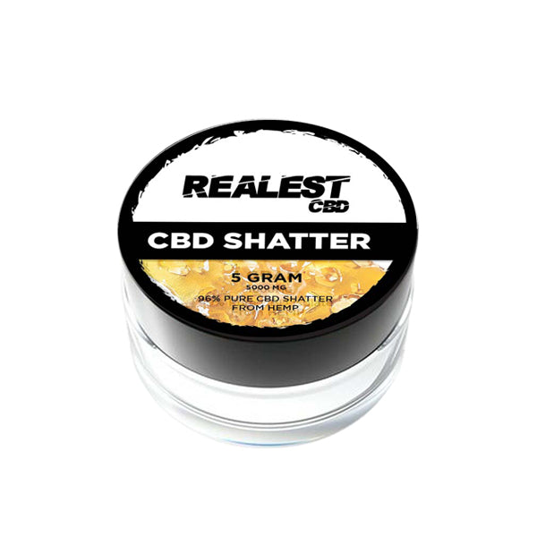 Realest CBD 5000mg CBD Shatter (BUY 1 GET 1 FREE)