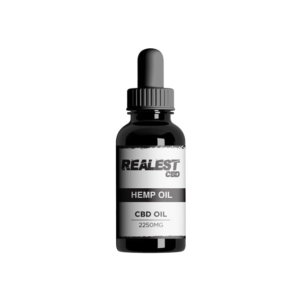 Realest CBD 2250mg CBD Hemp Oil - 30ml (BUY 1 GET 1 FREE)