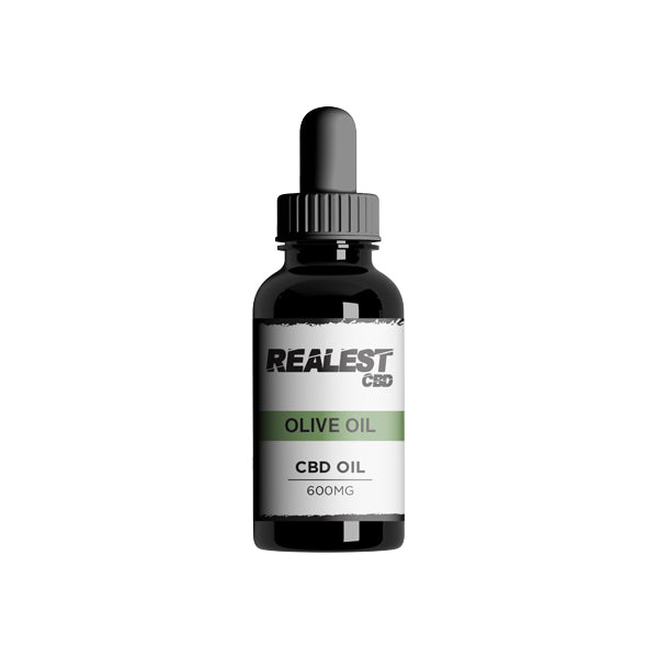 Realest CBD 600mg CBD Olive Oil - 30ml (BUY 1 GET 1 FREE)