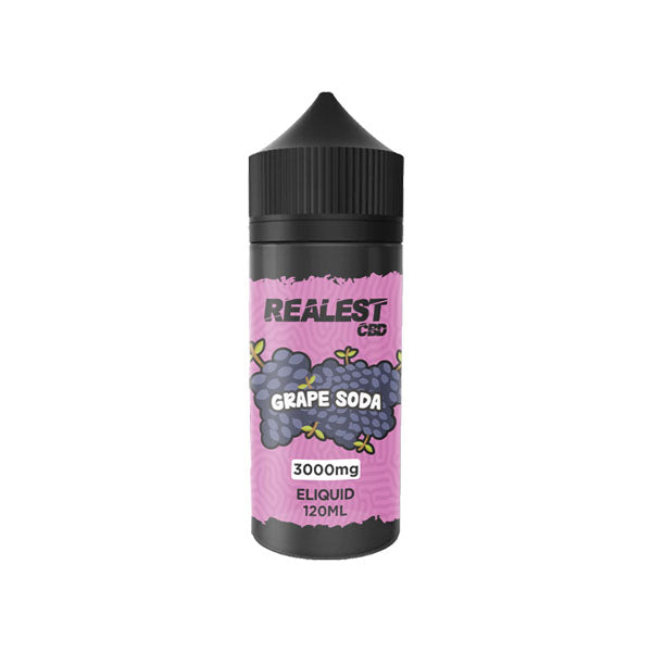 Realest CBD 3000mg Broad Spectrum CBD E-Liquid 100ml (BUY 1 GET 1 FREE)