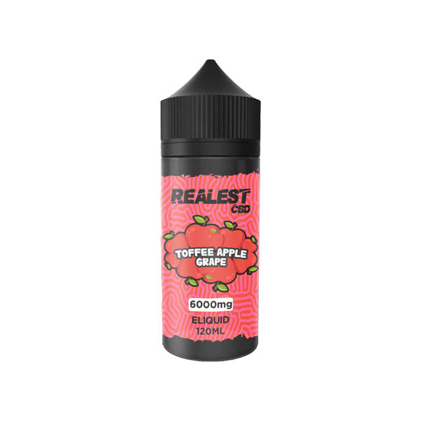 Realest CBD 6000mg Broad Spectrum CBD E-Liquid 100ml (BUY 1 GET 1 FREE)