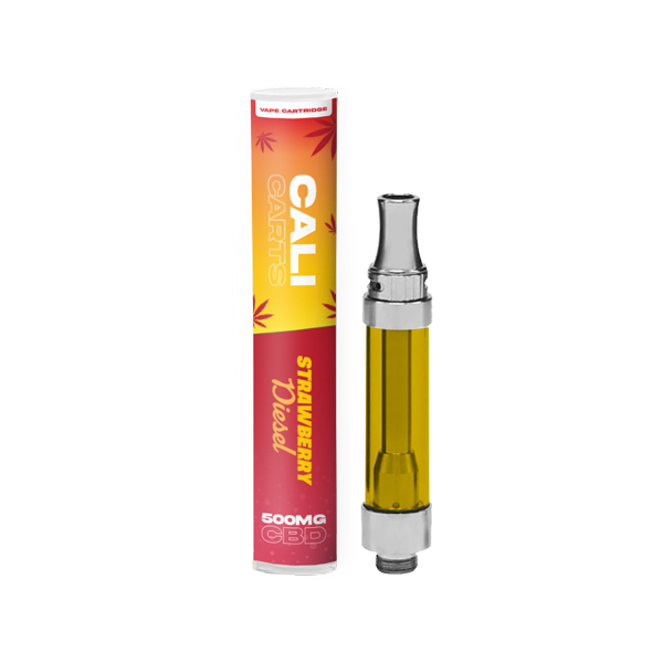 CALI CARTS 500mg CBD Vape Cartridge - Terpene Flavoured